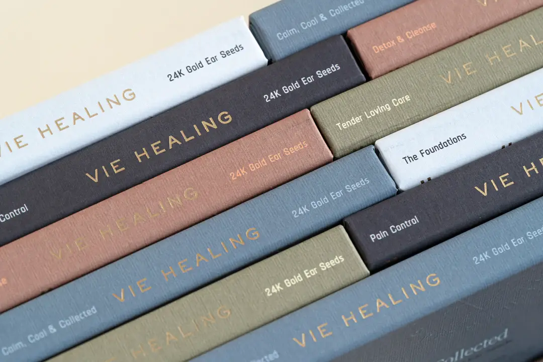 VIE HEALING - Wholesale Acupuncture Supplies - 24K Gold Ear Seeds Bundle3