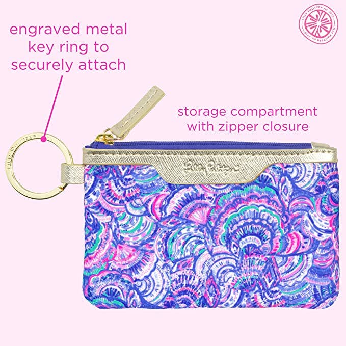 Lilly Pulitzer by Lifeguard Press - Wholesale Card Holder - Women's - ID Case, Happy As A Clam1