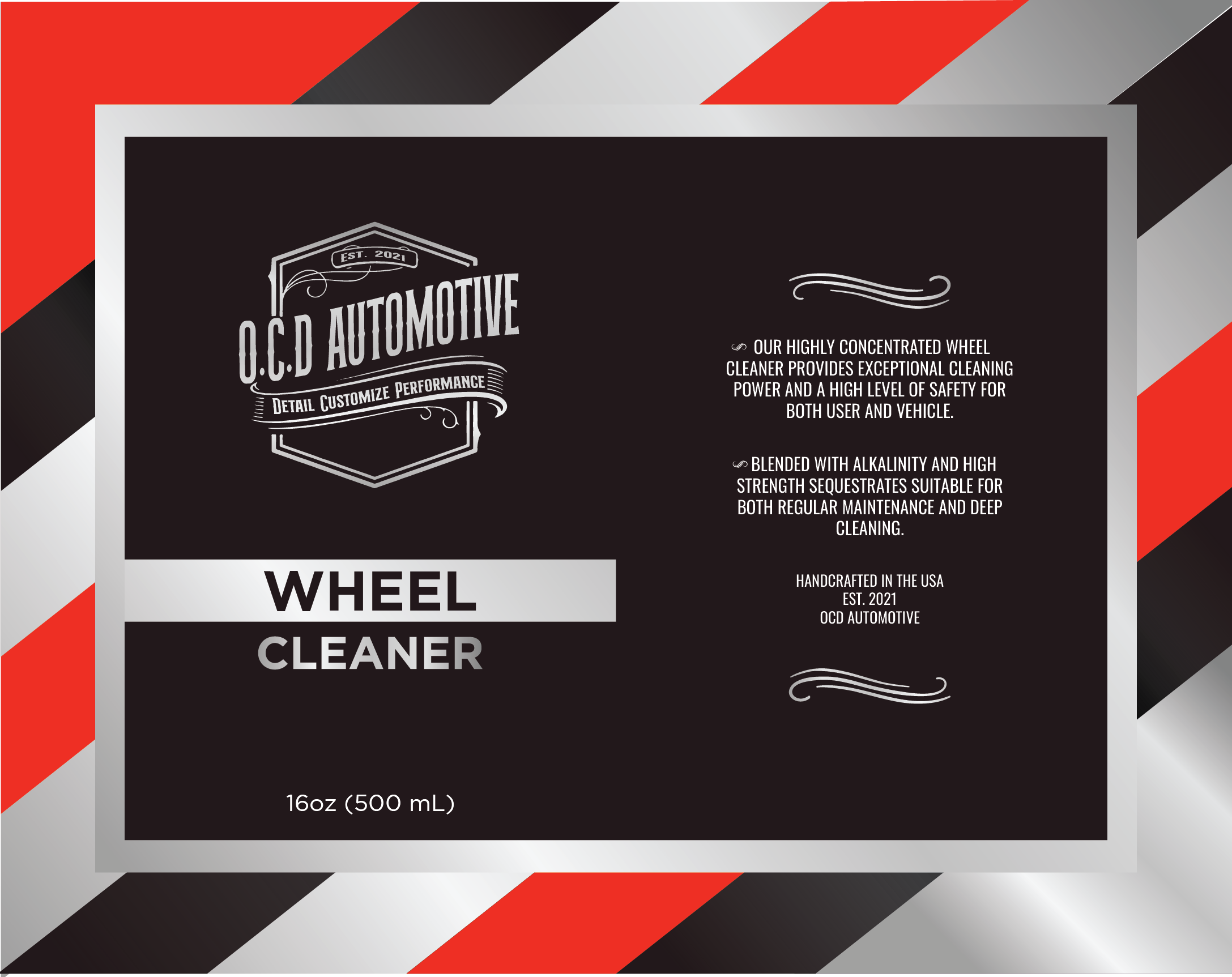 OCD Automotive - Wholesale All-Purpose Cleaning Spray - Heavy-Duty Wheel Cleaner6