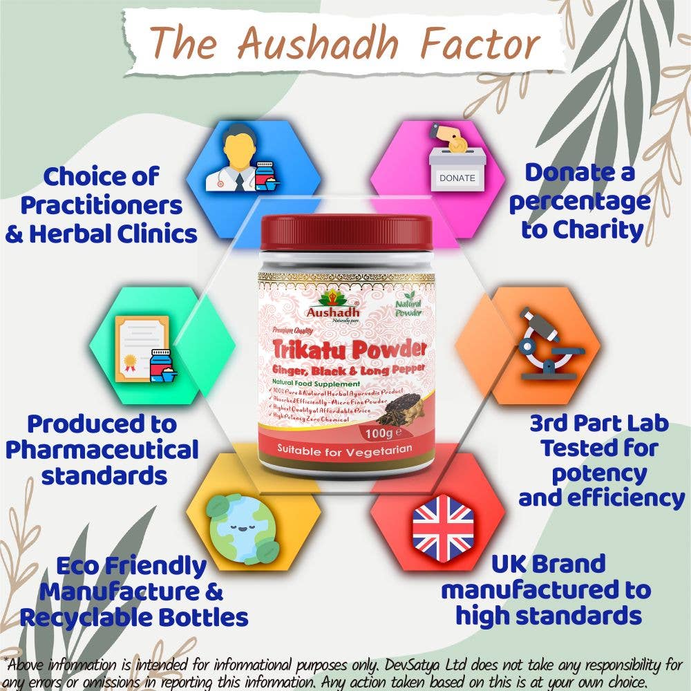 DevSatya Ltd Aushadh, Ayushya, Divyaherb - Wholesale Protein/Superfood Powder - Trikatu Powder6