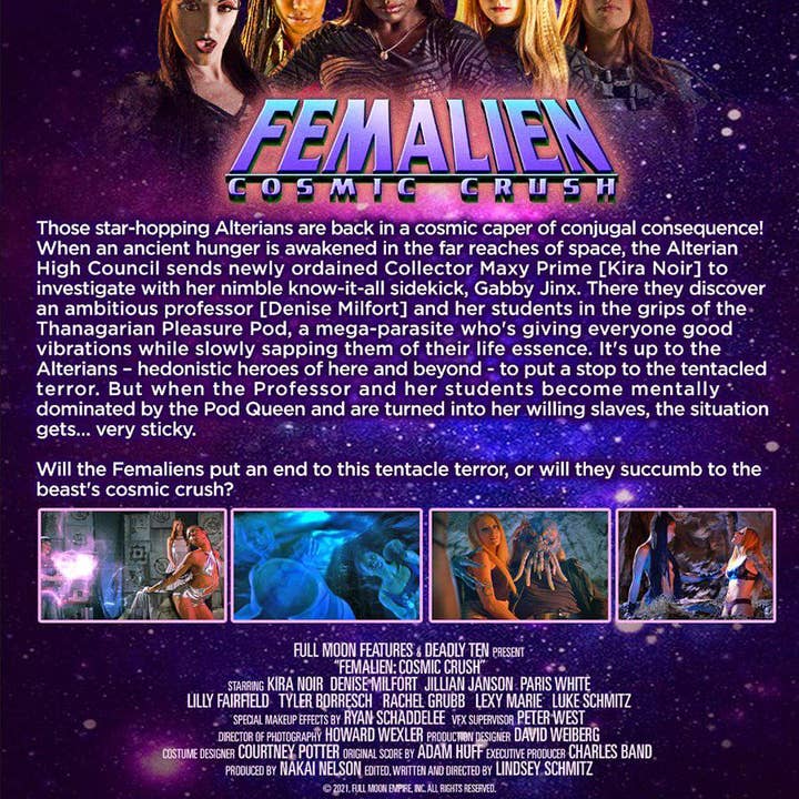 Full Moon Features - Wholesale DVD - Femalien: Cosmic Crush DVD