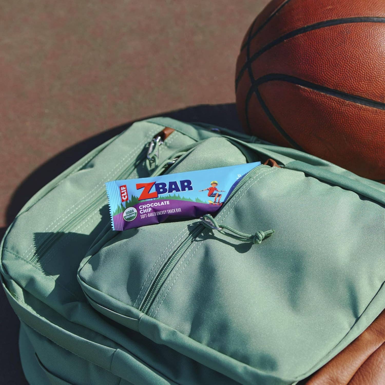 Snacky Candy - Wholesale Snack Bar - Clif Kid ZBAR Chocolate Chip 1.27oz 18 count6