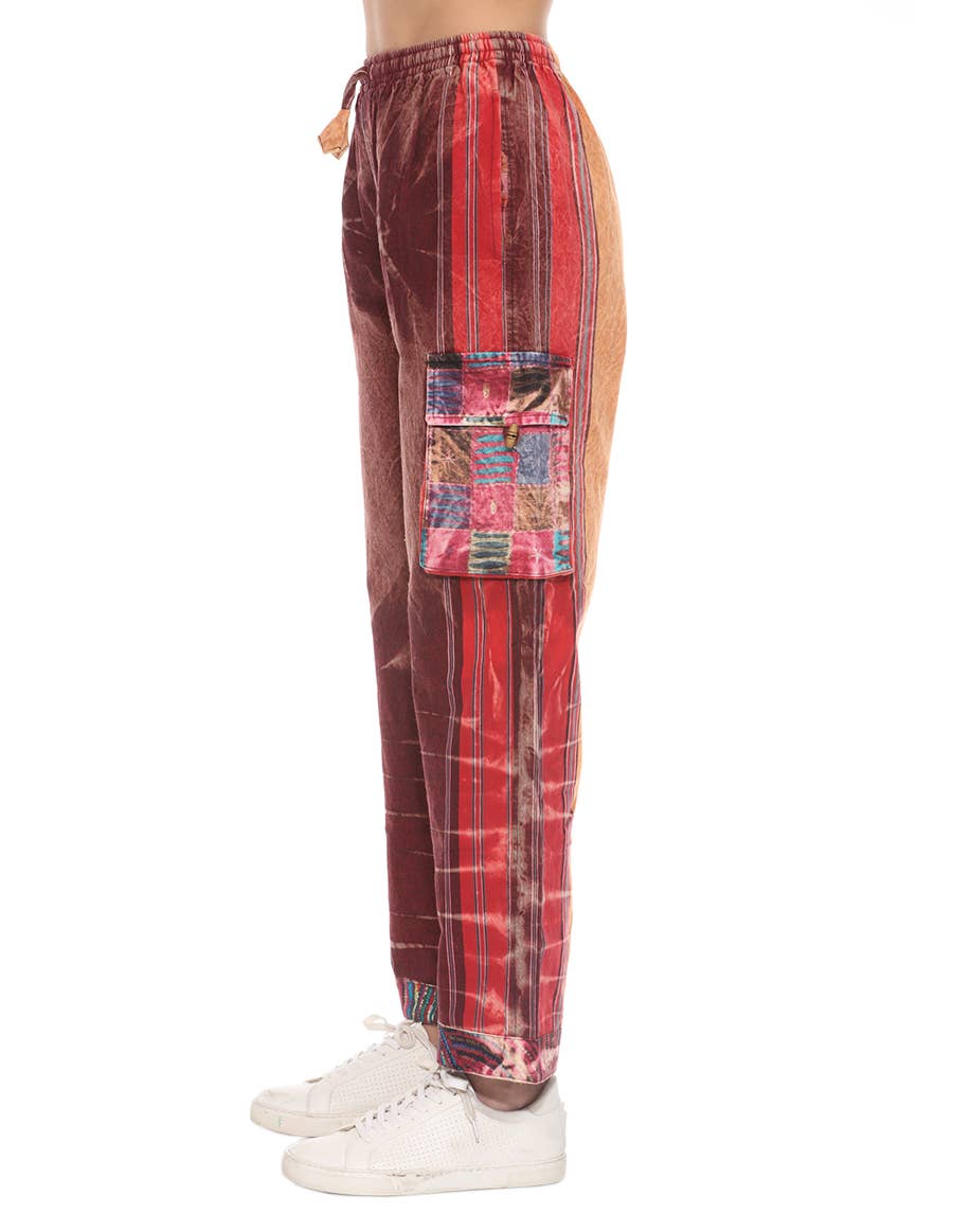 The Collection Royal / Royal Handicrafts - Vendita all'ingrosso Pantalone - Donna - Pantaloni Hippie Boho Hippie in cotone Stonewash19