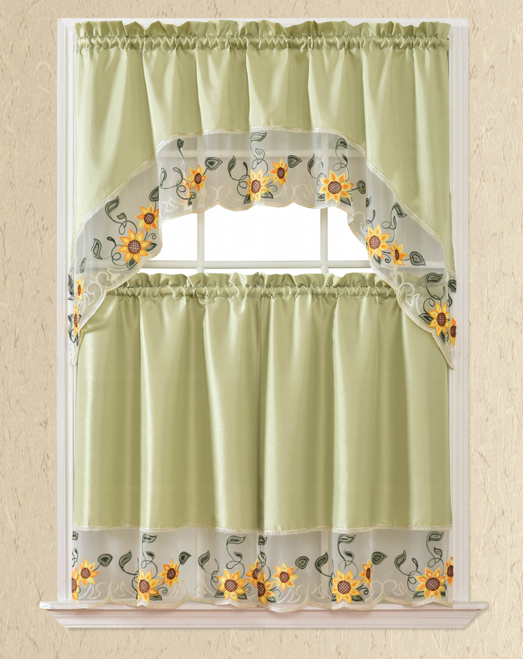Jenin Home Furnishing Inc - Wholesale Curtain - BT547-POLYESTER KITCHEN CURTAIN1