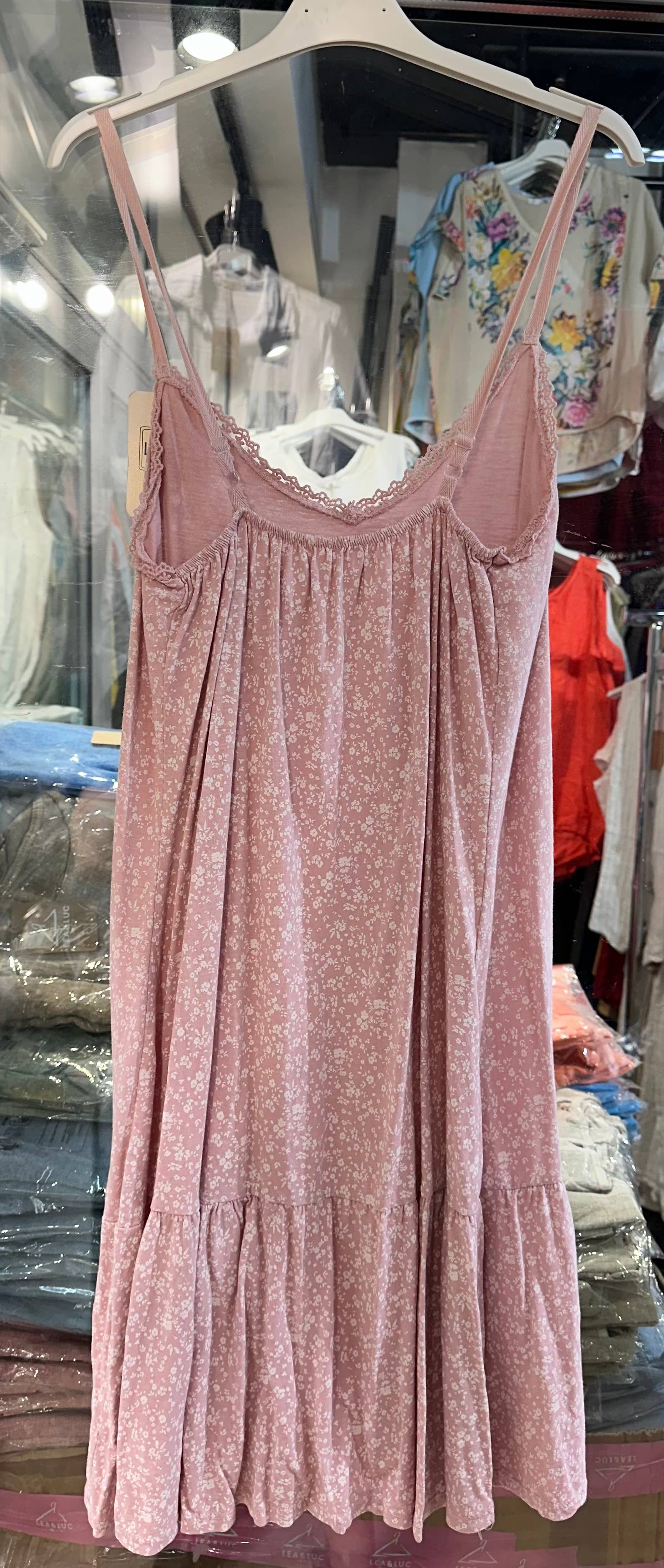 LÉA & LUC - Wholesale Tank Top - Women's - Floral print cotton tank top REF. 31371