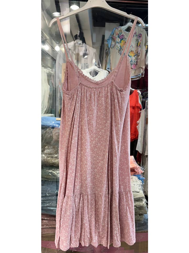 LÉA & LUC - Wholesale Tank Top - Women's - Floral print cotton tank top REF. 31371