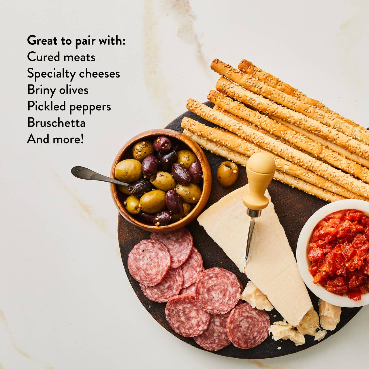 Delallo - Vente Mélange pour pain - Gressins au sésame2