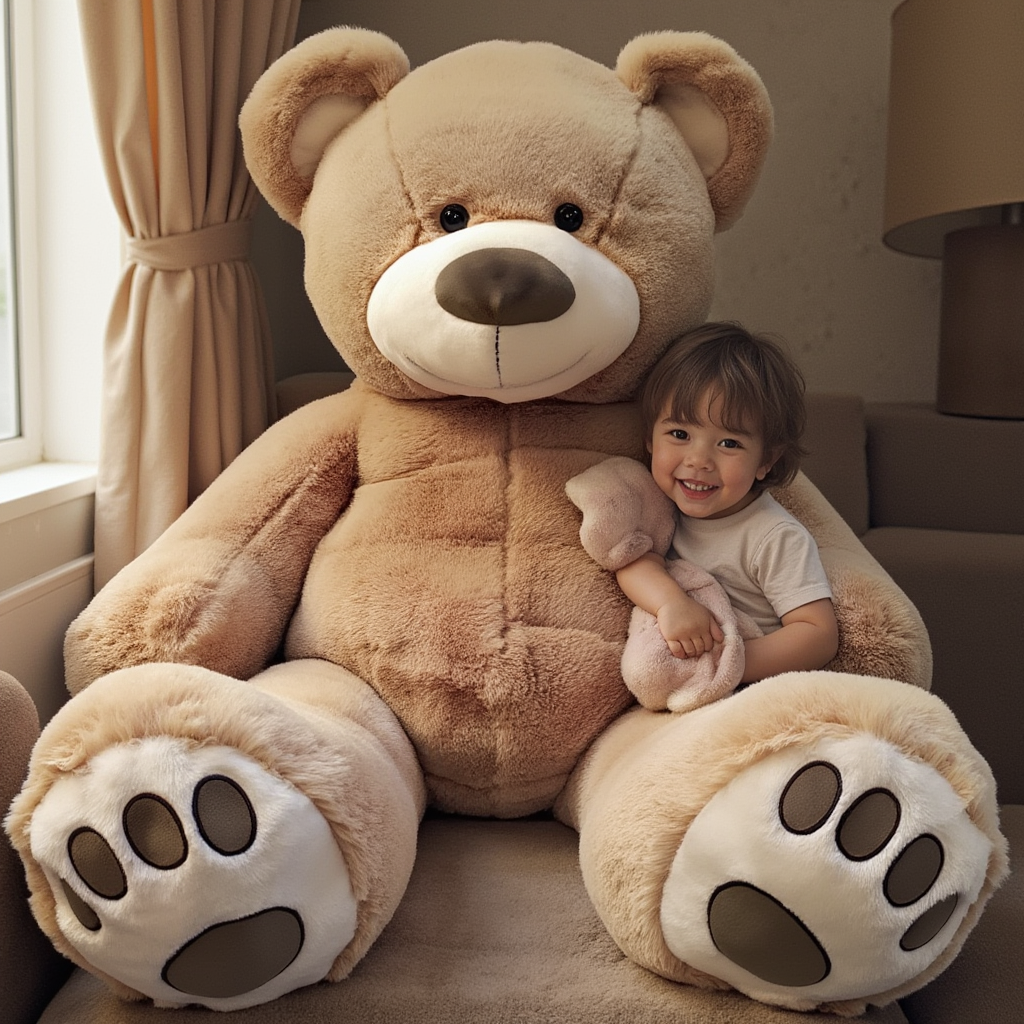 Anico - Venta al por mayor Peluche - Niños y bebés - Anico Oso de Peluche Gigante de 1,50 m (59 pulgadas)5