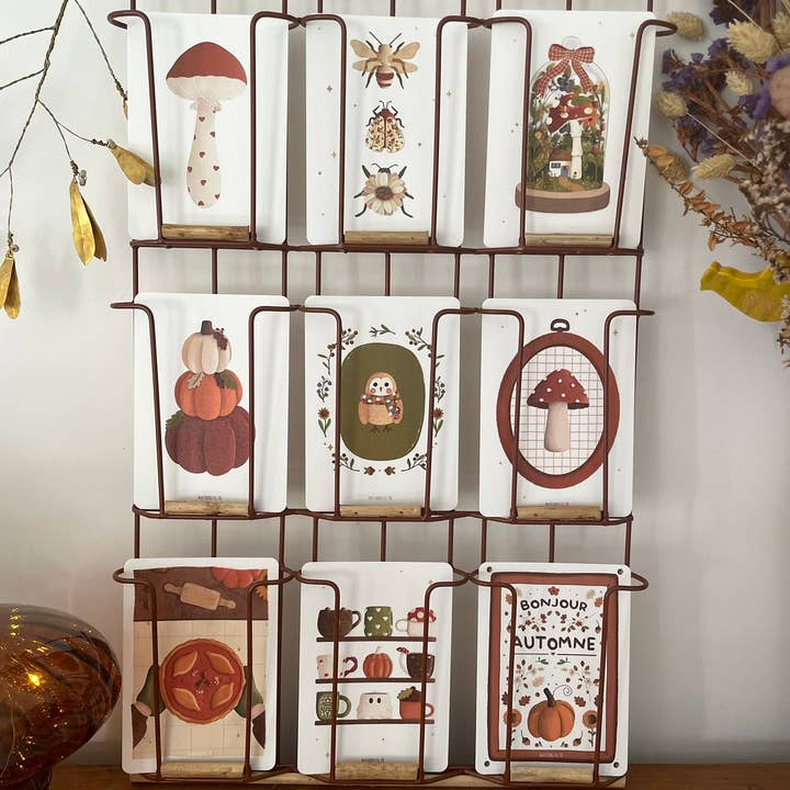 Papier Poetic - Wholesale Everyday Greeting Card - Card "Mushroom Embroidery"1