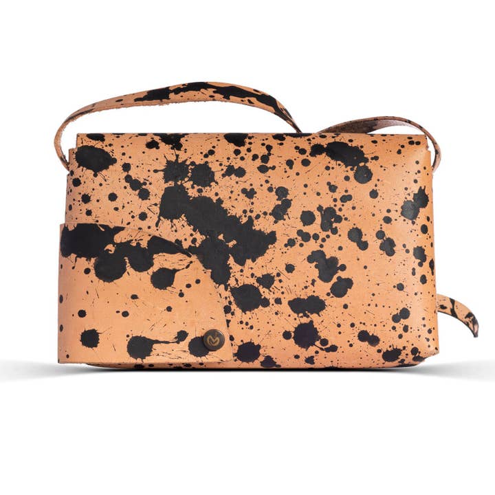 Leather Yoku Bag - Dots for wholesale by Aseel