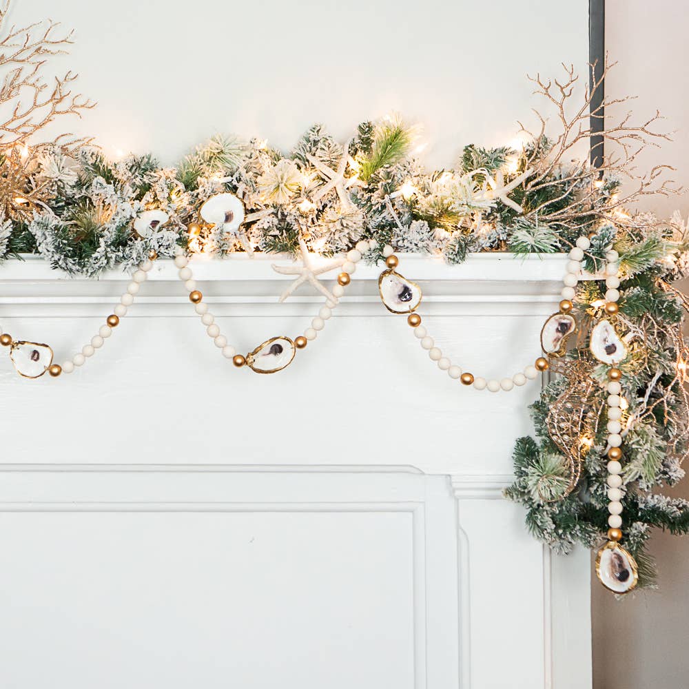 Grit and Grace Studio - Wholesale Bunting/Garland - Oyster Shell Garland4