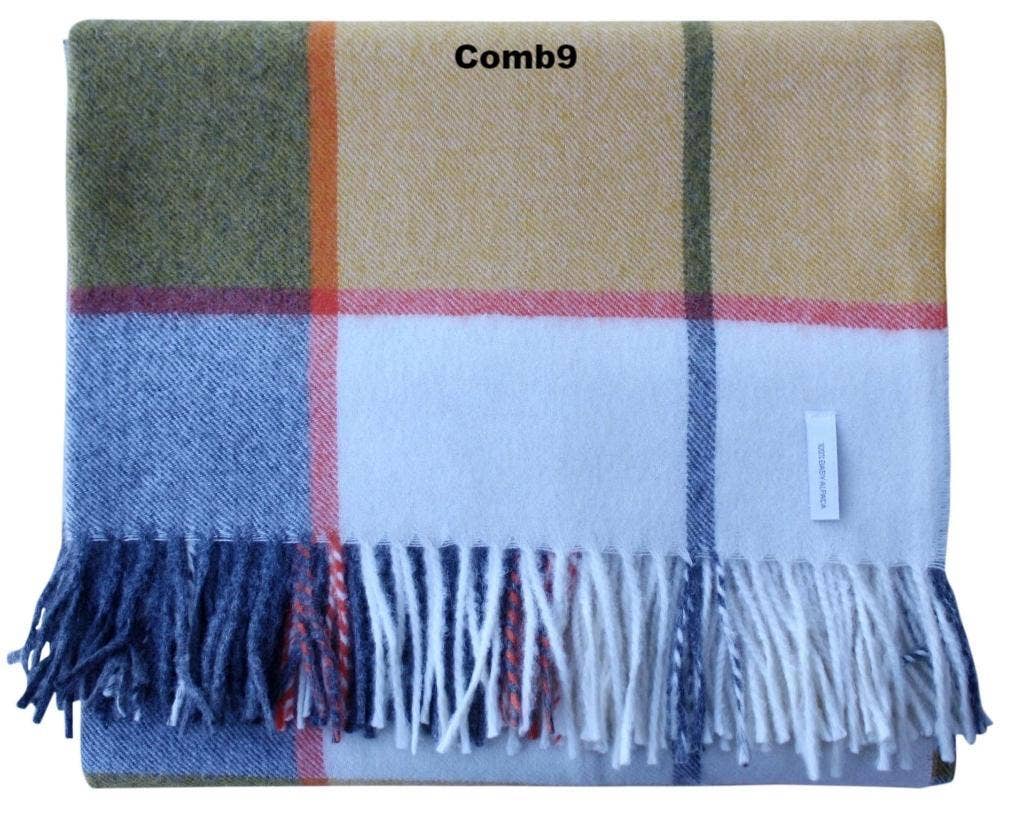 Choice Alpaca Products - Vendita all'ingrosso Plaid - Plaid Horizon Stripe in alpaca8