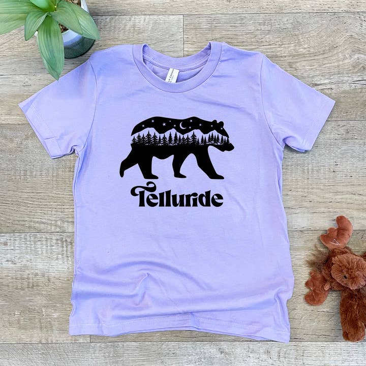 Moonlight Makers - Wholesale Screen Printed T-Shirt - Kids - Custom City Bear - Kid's Tee - Personalized, Customized