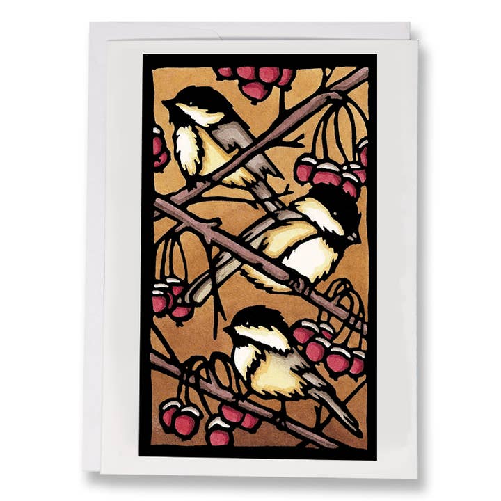 Sarah Angst Art - Wholesale Christmas Card - Packaged Cards 8-Pack: Best 5x7 Holiday Collection6