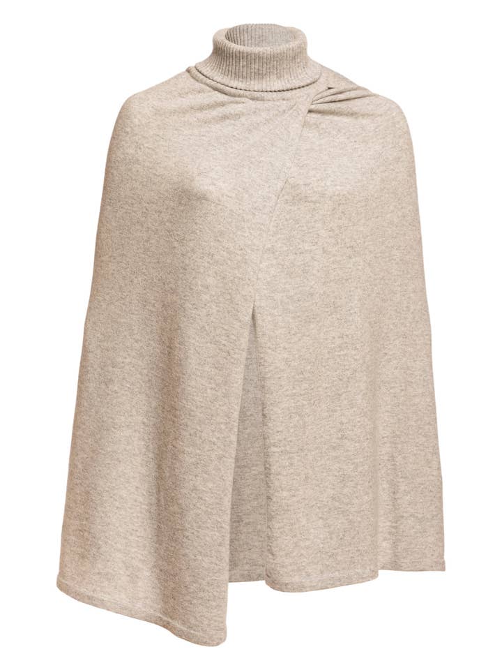 Cape en maille à col montant Spinel pour la vente par OO-TO