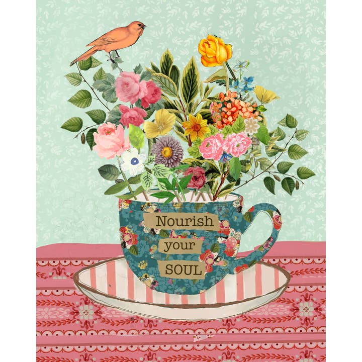 Kelly Rae Roberts - Wholesale Art Print - Nourish Your Soul - Print2