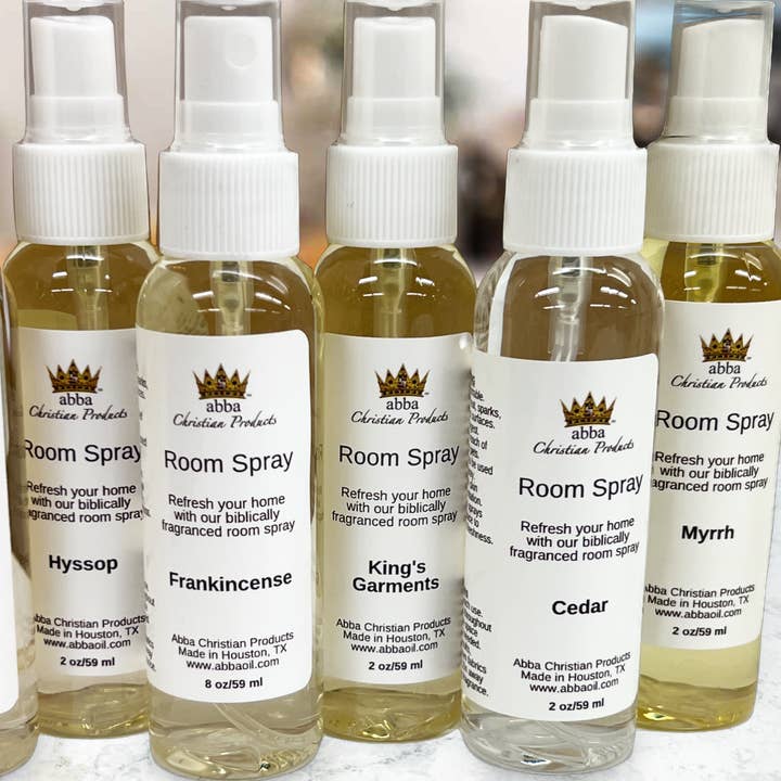 Abba Christian Products - Wholesale Room & Linen Spray - 2oz Biblically Fragranced Room Spray4