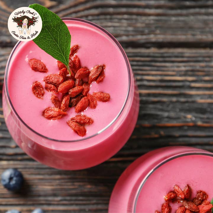 Witchy Pooh's Exotic Teas & Herbs - Wholesale Dried/Dehydrated Fruit - Witchy Pooh's Wolfberries, Goji Berries - Whole Soft & Chewy5