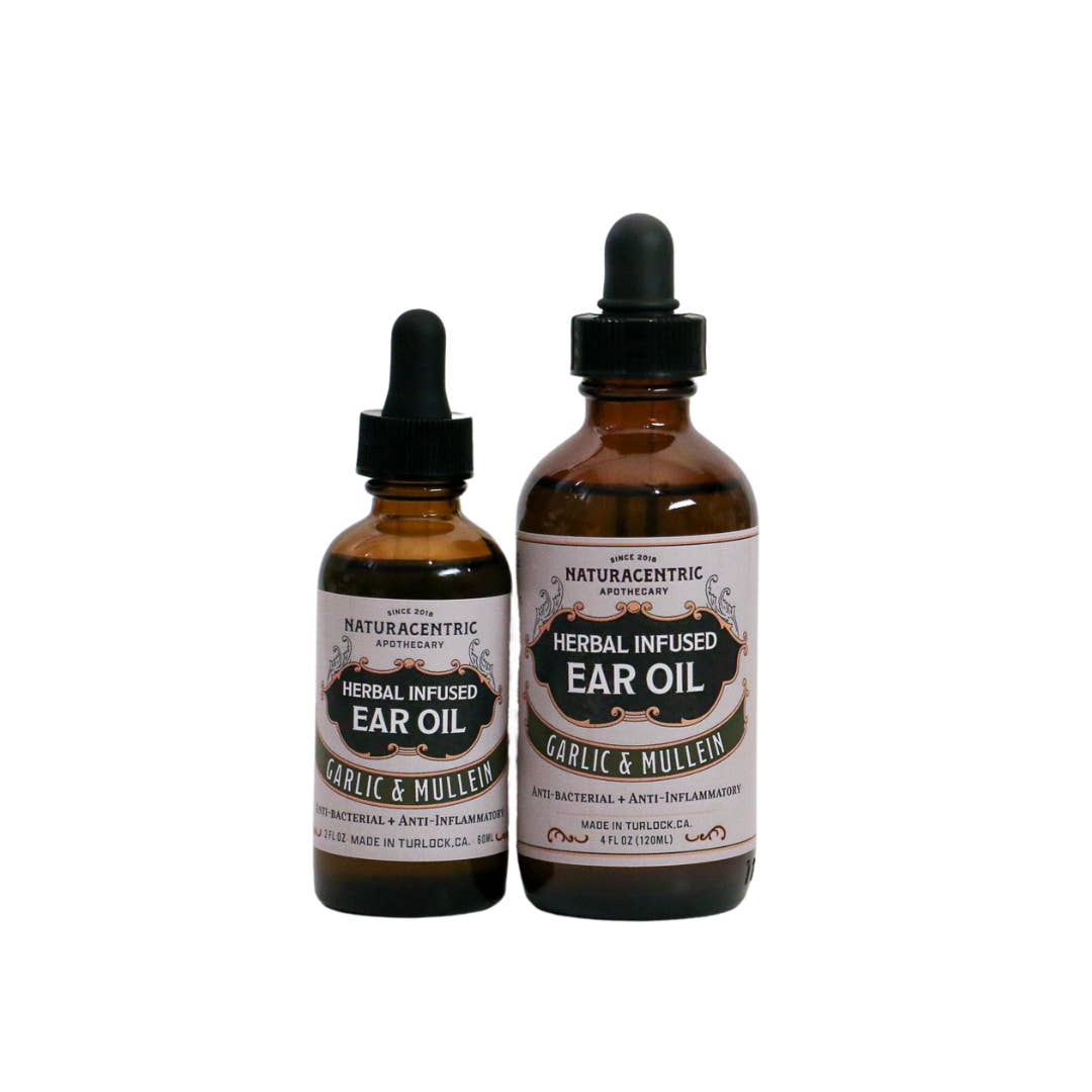 Naturacentric - Wholesale Ear Wash - Garlic and Mullein Ear Oil