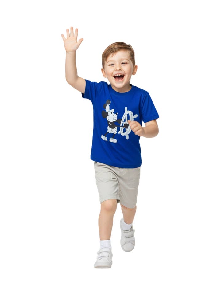 Unik - Wholesale Top & Short Set - Kids - Boys Mouse Short Set 2 piece cartoon anime 12M-24M5