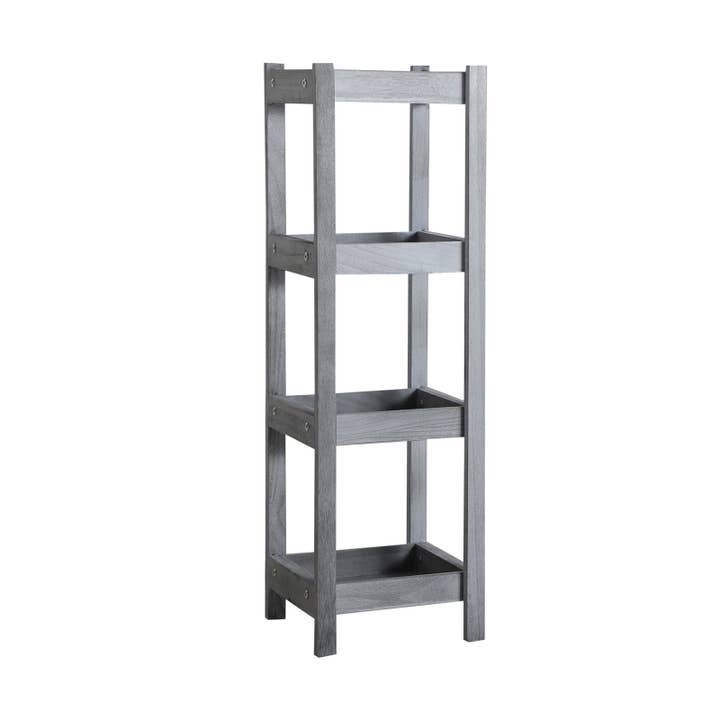 Scaffale Glem, In Legno Dm, Colore Grigio, Di 26X24X86cm per la vendita all'ingrosso da parte di B&B