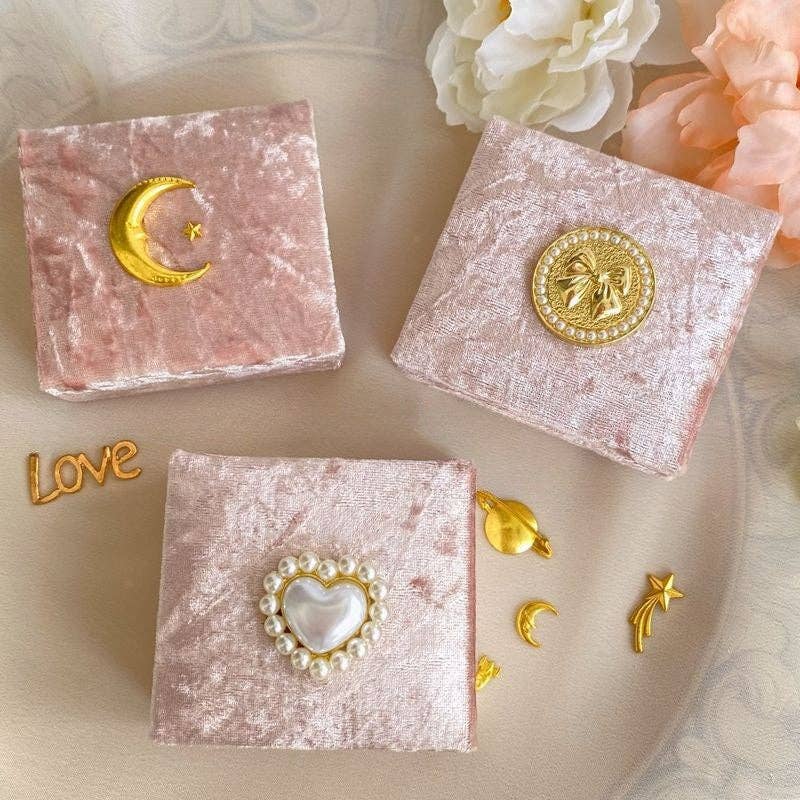 Dipped Shop - Wholesale Jewelry Box/Organizer - Pink Plush Portable Jewelry Case DPC2516186