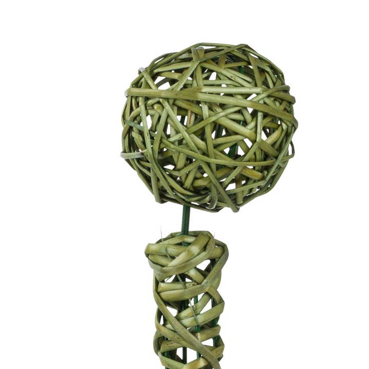 Creaciones Meng - Venta al por mayor Artículo decorativo de mesa - Cactus decoracion de mimbre verde
