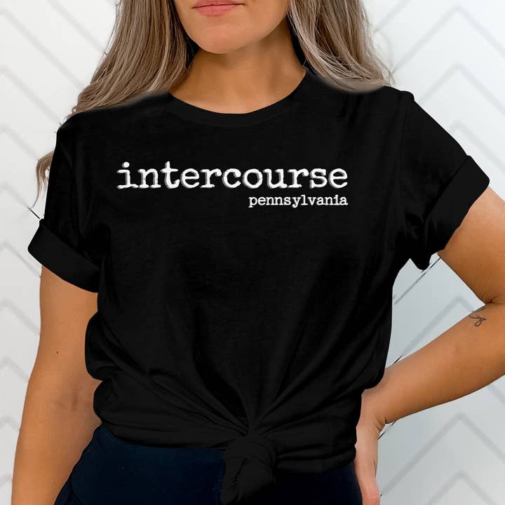 Intercourse Pennsylvania, weirdest city names collection for wholesale by Howlydog Studios