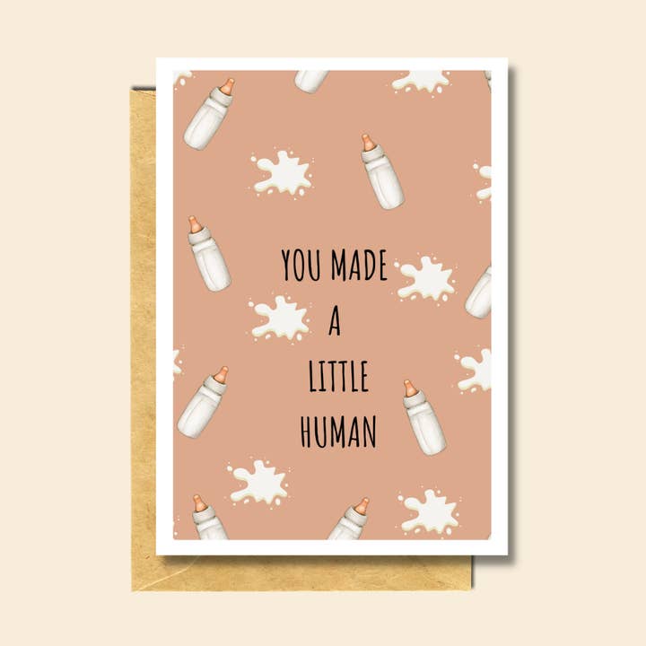 You Made A Human for wholesale by PärdēPress