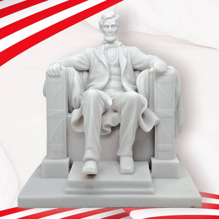 Pacific Trading - Wholesale Decorative Figurine - President Abraham Lincoln Memorial