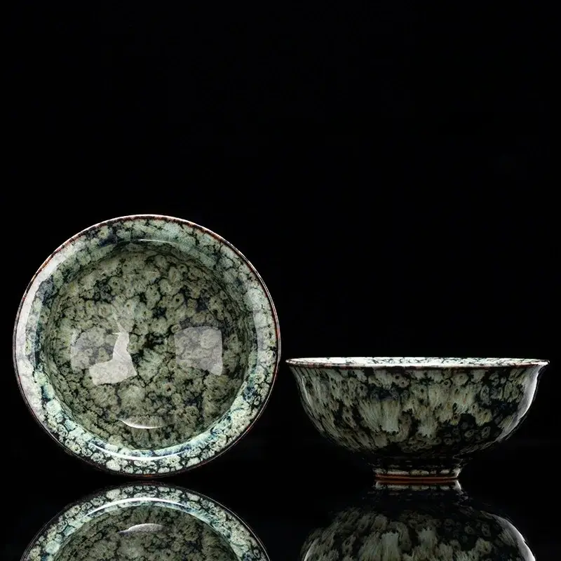 Otterware – wholesale Coffee/tea cup – Handmade Artisanal Tenmoku Glaze Tasting Cup (Single)28