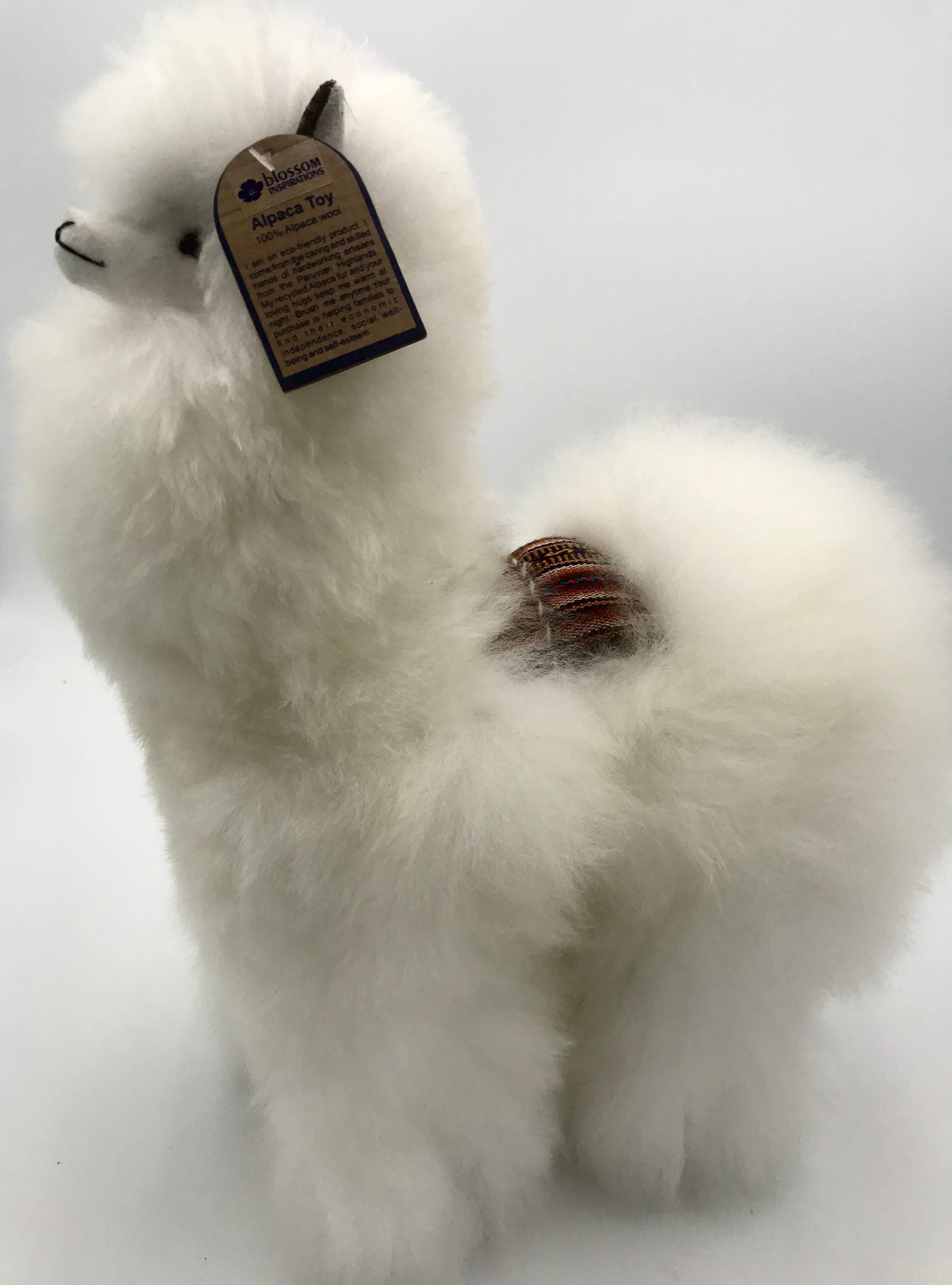 Blossom Inspirations – wholesale Fyllda/plyschleksaker - Barn och baby – Stående alpaca-leksak9