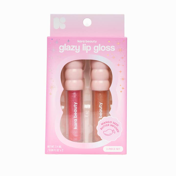 Glazy Lip Gloss Set for wholesale by Kara Beauty