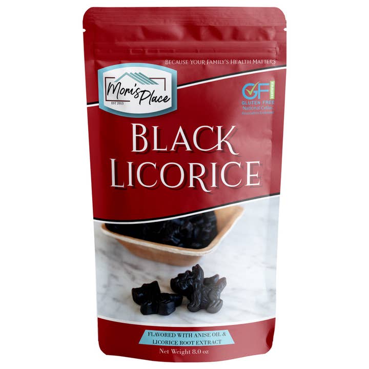 Mom's Place Gluten Free - Wholesale Licorice - Gluten-Free Black Licorice