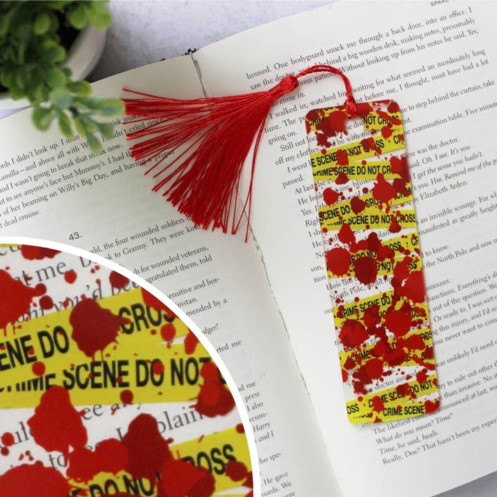 True Crime Bookmark for wholesale by Pearl's Custom Creations
