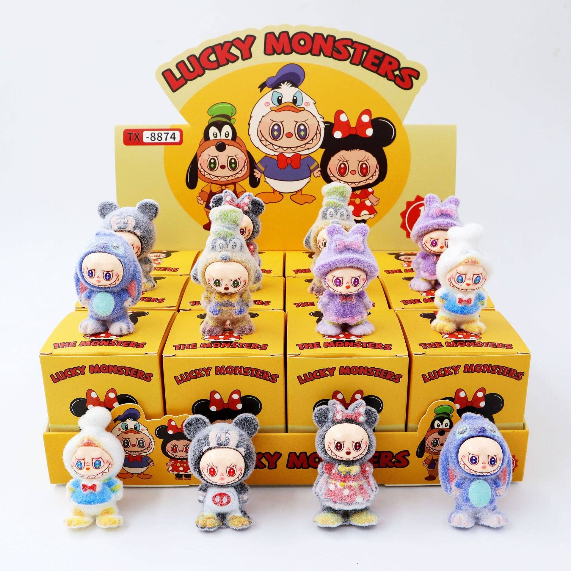 Auraquise - Vente Figurine – enfant - Jouet de collection en vinyle floqué de Noël Boîte surprise8