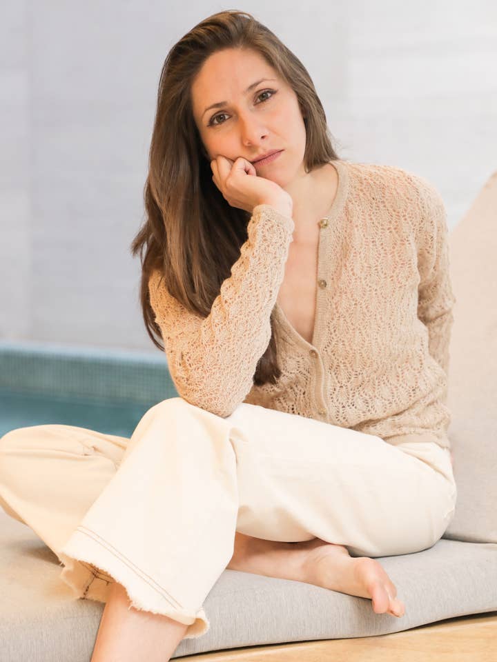 Gilet en alpaga Wara pour la vente par Yanawara