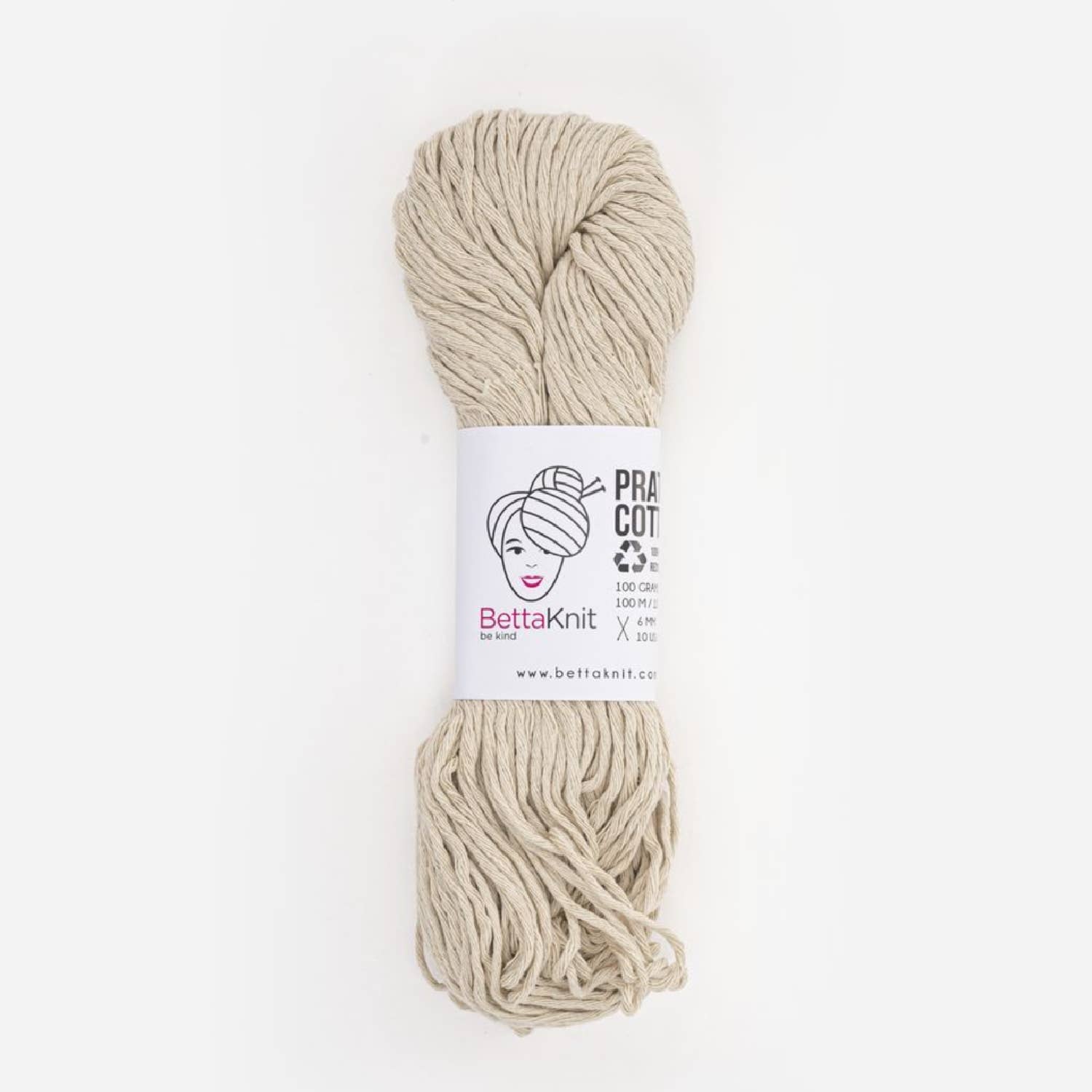 BettaKnit – wholesale Garn – Prato Cotton, bomull gjord av återvunnet avfall2