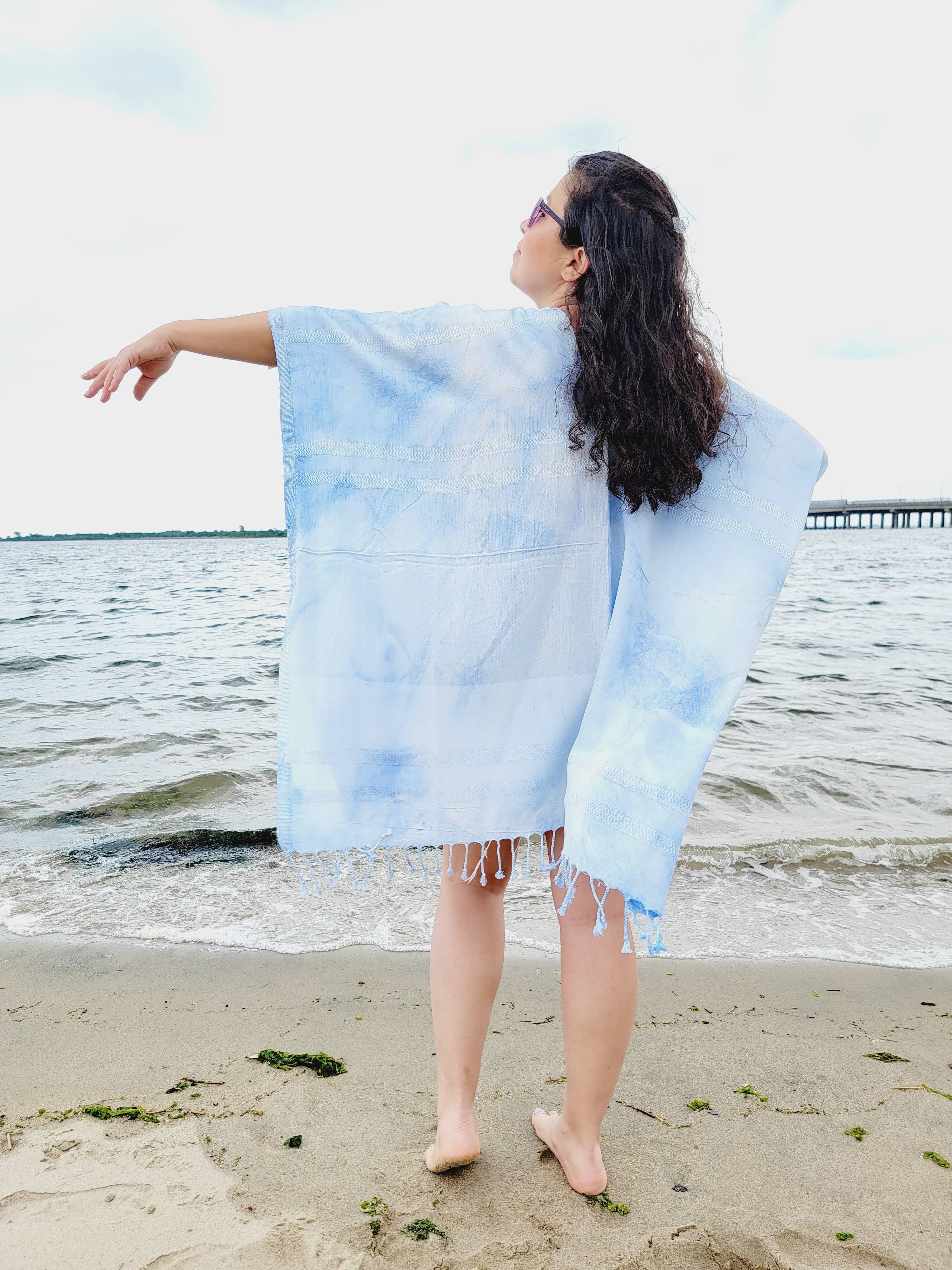 EBRU Home - Vendita all'ingrosso Copricostume - Donna - Telo da spiaggia, abito da spiaggia, copertura leggera fatta a mano6