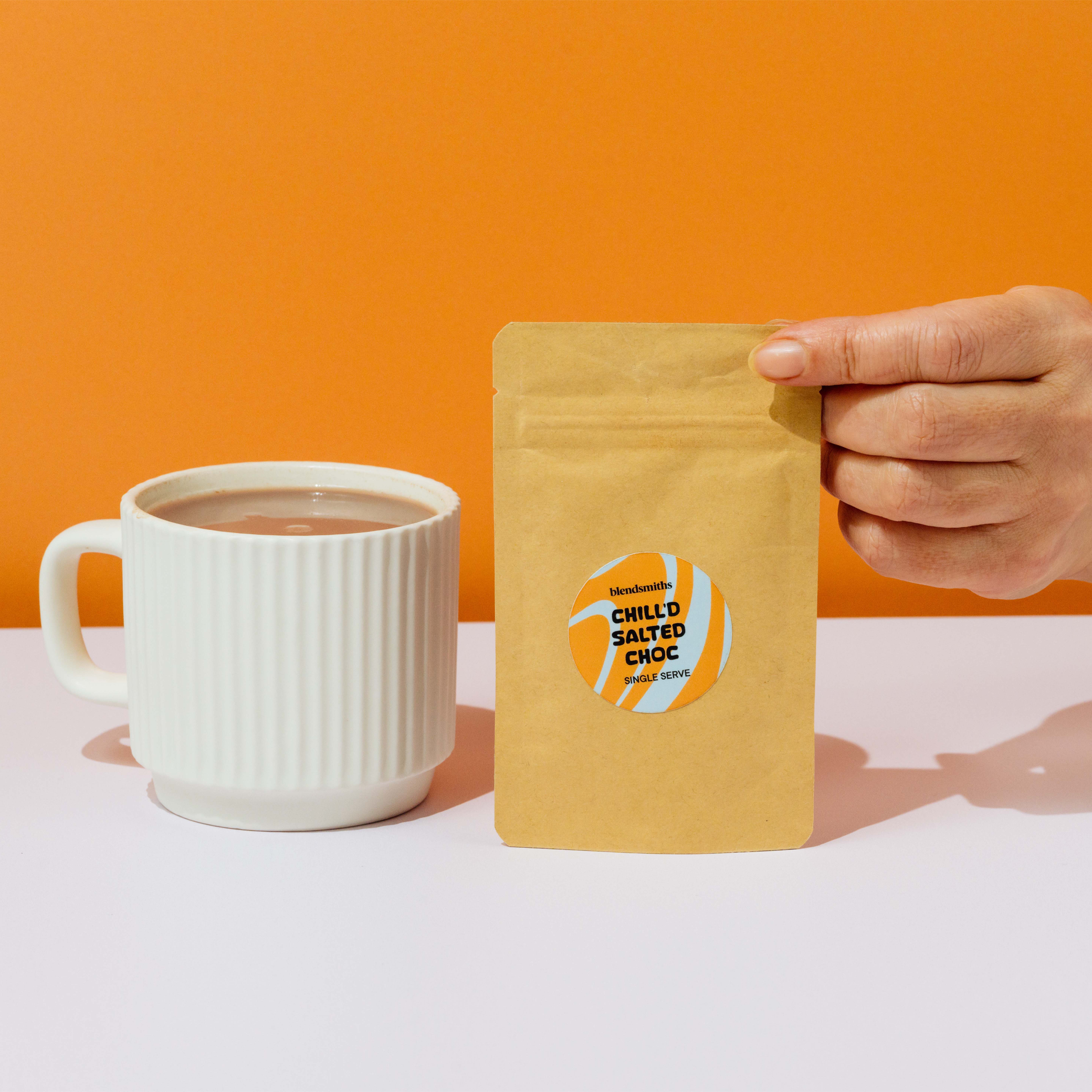 Blendsmiths Drinkmakers – wholesale Varm chokladmix/-kit – Saltad choklad7