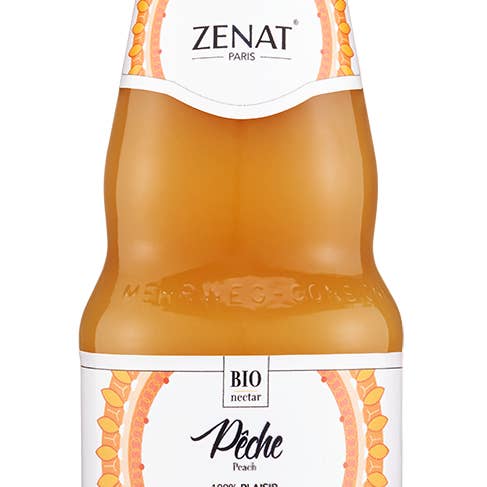 Zenat Paris - Venta al por mayor Zumos de fruta - NÉCTAR DE MELOCOTÓN ORGÁNICO ZENAT