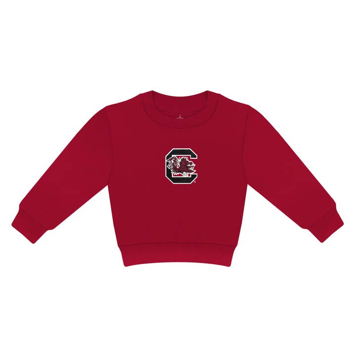 South Carolina Gamecocks Kids Sweatshirt: Embroidery for wholesale by Creative Knitwear