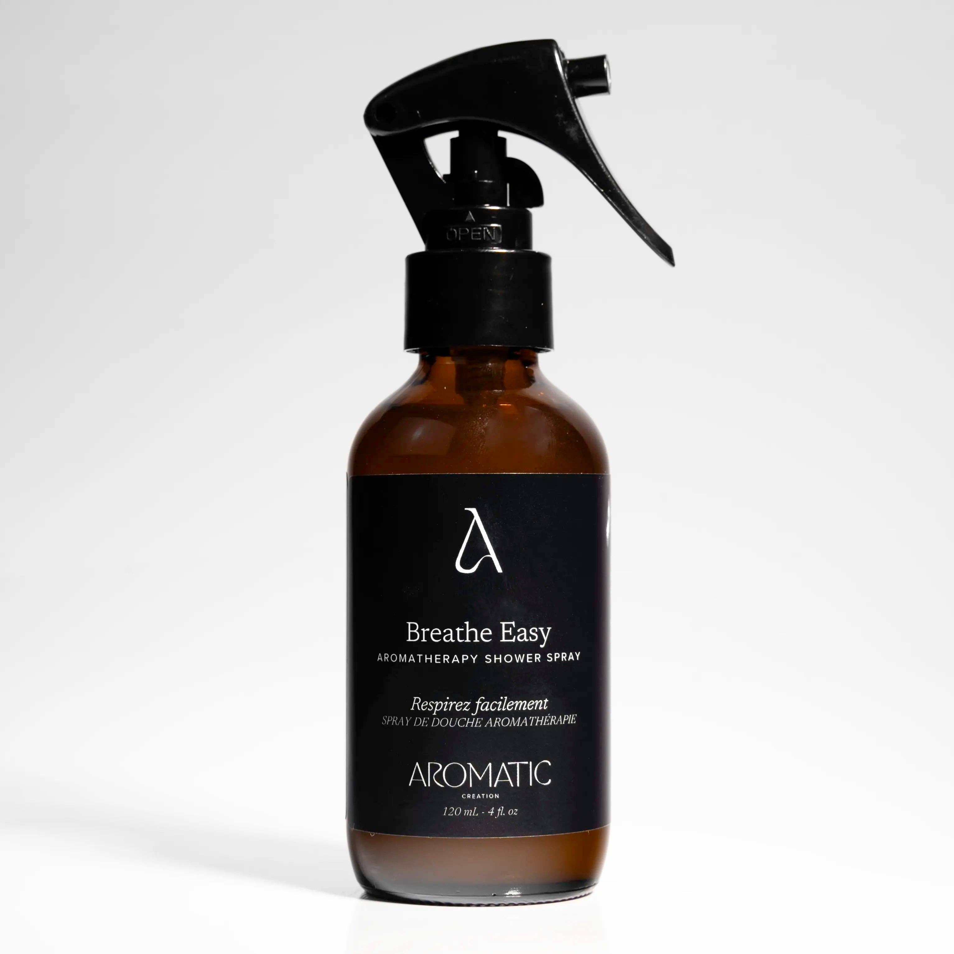 Aromatic Creation - Wholesale Shower Steamer/Bomb - Breathe Easy Aromatherapy Shower Spray1