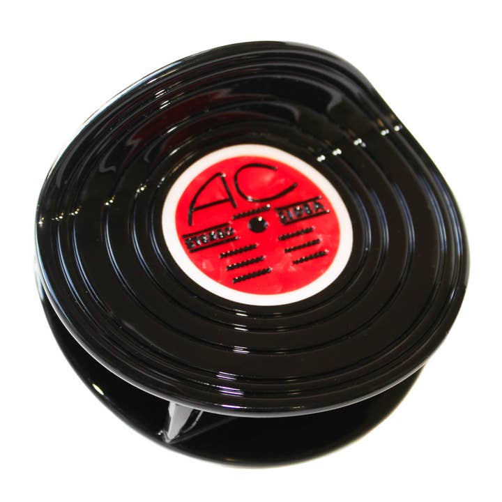 Vinyl Record Hair Claw for wholesale by COLETTE BERNARD