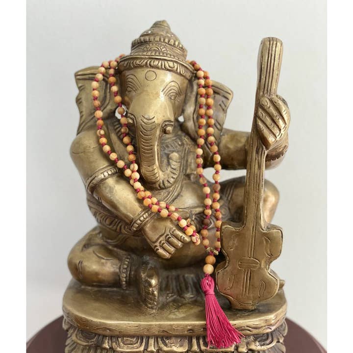 Sonam Sondhi - Vendita all'ingrosso Collane a grani - Palo Santo Mala con cordino rosso7