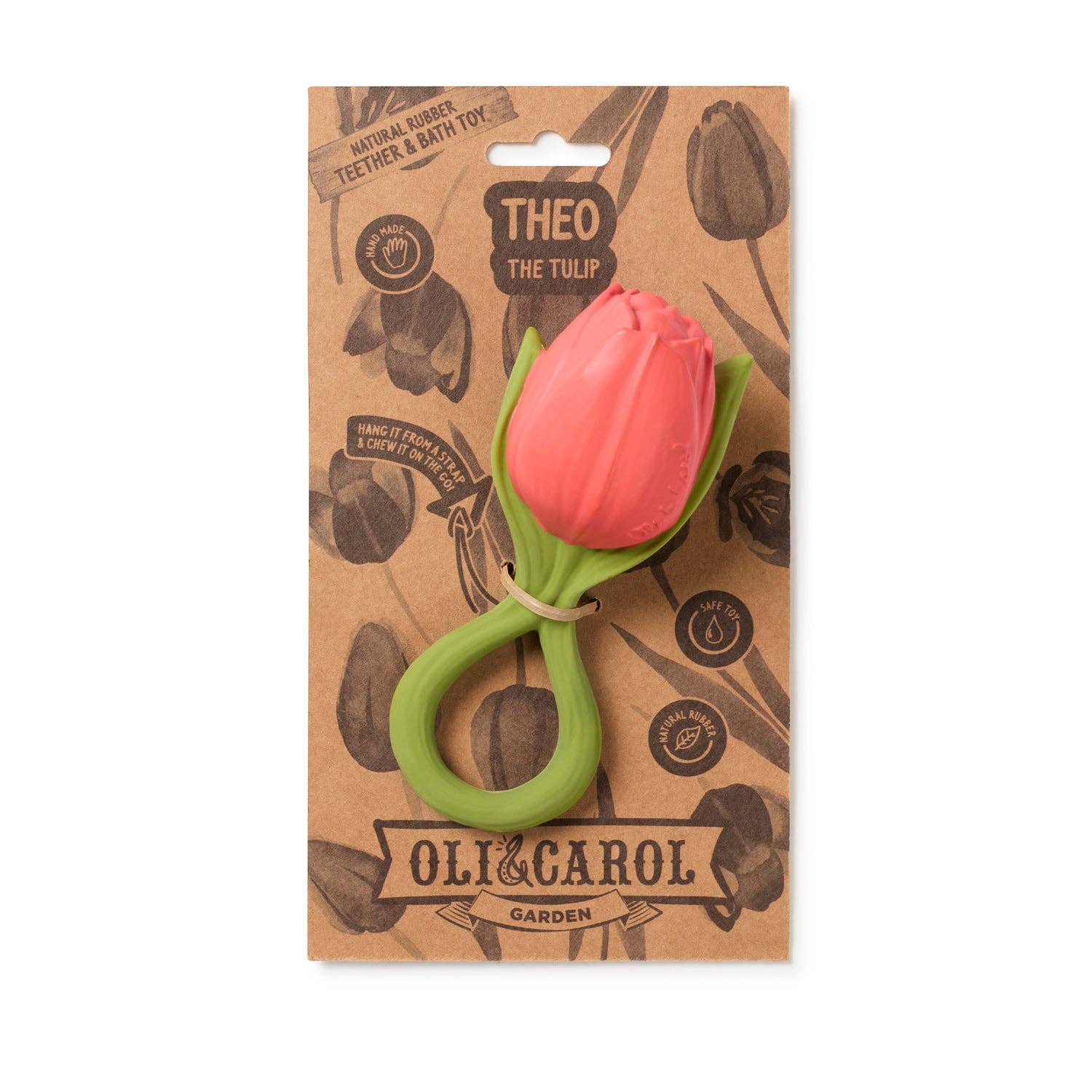 Oli & Carol - Wholesale Teether (Not Clip-On) - Baby - Theo the Tulip1