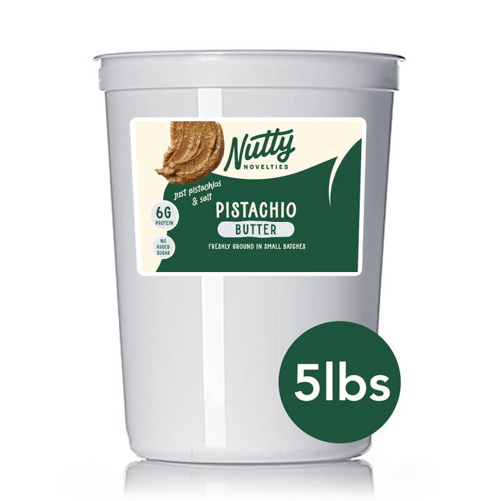 Nutty Novelties - Wholesale Nut Butter - Bulk Pistachio Butter1