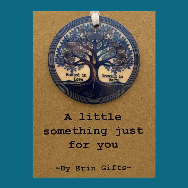 Un pequeño detalle - Tarjeta Árbol de la Vida y Recuerdo de Cerámica para venta al por mayor de By Erin Cards and Gifts Ltd