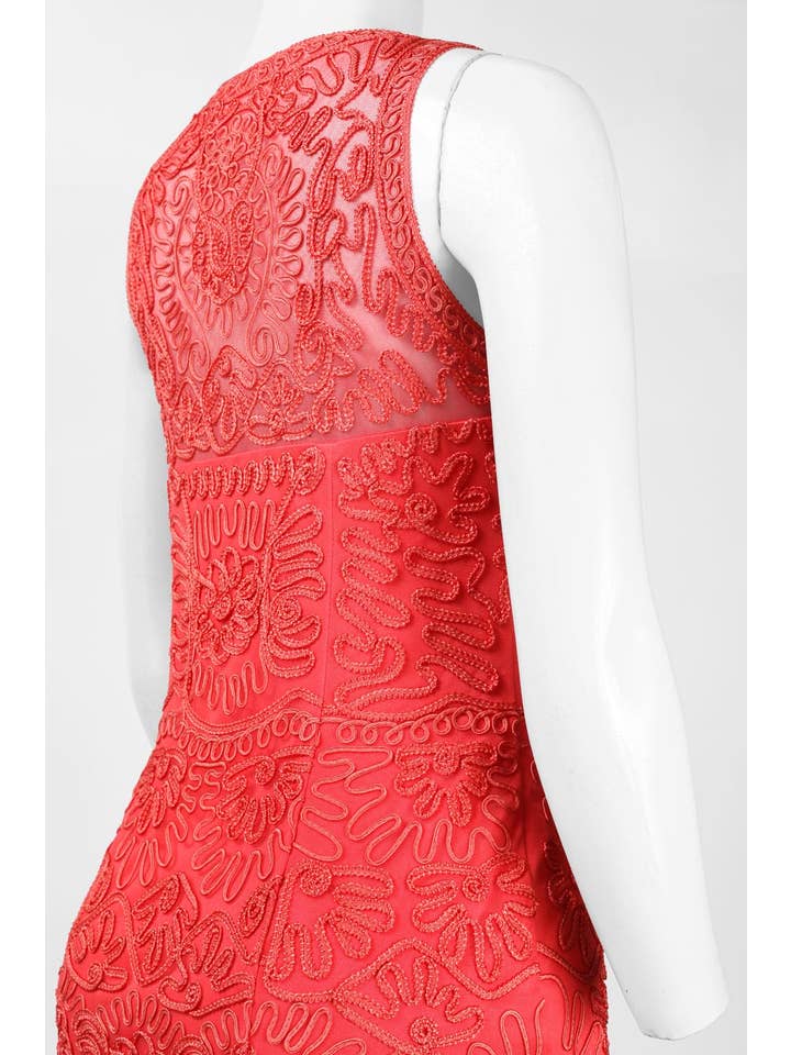 FLAMME Robe brodée Sue Wong sans manches Sue Wong en vente sur Faire1