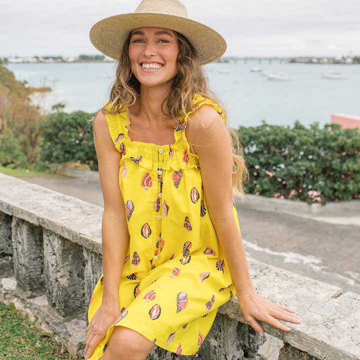 Sunshine Tienda - Wholesale Dress - Women's - Shell Pompano Dress